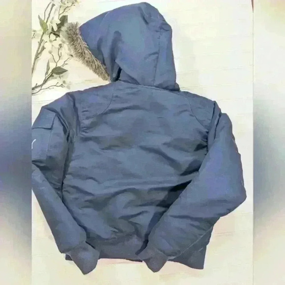 Puma Navy Heavyweight Puffer Jacket - Picture 2 of 3